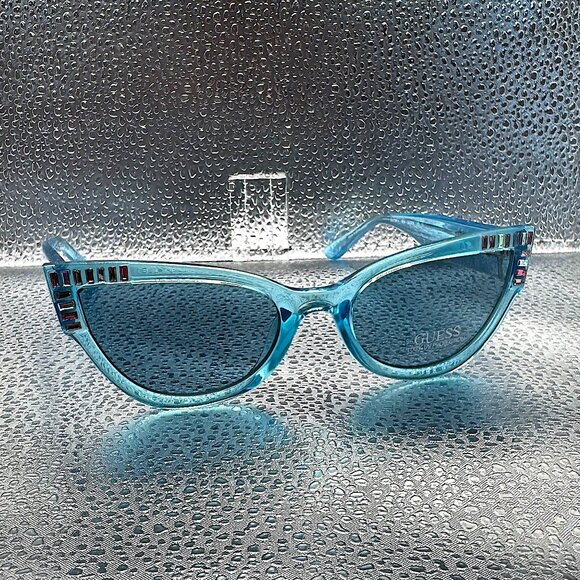 Guess GU7901 89V Turquoise/Other/ Blue Sunglasses Summer Style - Picture 13 of 14